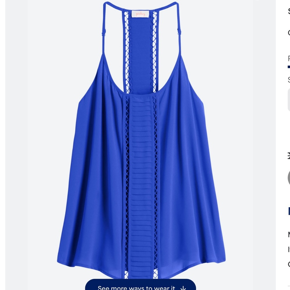 Tarcil Mesh Detail Blouse